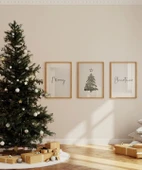 Çerçevesiz Poster Yeni Yıla Merhaba 3'lü thumbnail 1