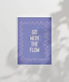 Çerçevesiz Poster Bırak Akış Götürsün thumbnail 2