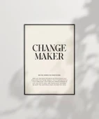 Çerçevesiz Poster Gücünle Yön Ver thumbnail 5