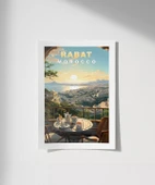 Çerçevesiz Poster Rabat Teras Manzarası thumbnail 1