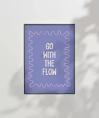 Çerçevesiz Poster Bırak Akış Götürsün thumbnail 6