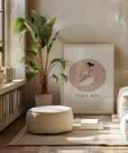 Çerçevesiz Poster Yoga ile Çiçek Aç thumbnail 5