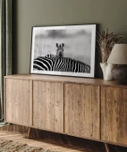 Çerçevesiz Poster Siyah Beyaz Denge thumbnail 5