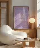 Çerçevesiz Poster Dingin Zihin thumbnail 5