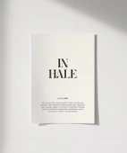 Çerçevesiz Poster İlhamla Soluk thumbnail 1