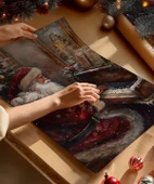 Çerçevesiz Poster Müzikal Noel Ruhu thumbnail 2