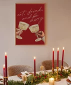 Çerçevesiz Poster Neşeli Kutlama thumbnail 1