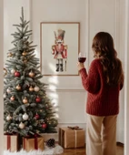 Çerçevesiz Poster Yılbaşı Ruhunu Yansıtan Fındıkkıran thumbnail 1