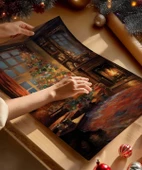 Çerçevesiz Poster Sıcak Yılbaşı Akşamı thumbnail 2