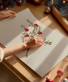 Çerçevesiz Poster Çiçek thumbnail 2