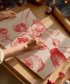 Çerçevesiz Poster Yılbaşı Ruhuyla Neşeli Kutlama thumbnail 2