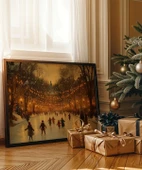 Çerçevesiz Poster Kış Gecesi Festivali thumbnail 1