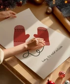 Çerçevesiz Poster Sıcak Bir Kış thumbnail 2