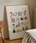 Çerçevesiz Poster Yılbaşı Kurabiyeleri thumbnail 1