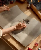 Çerçevesiz Poster Dekoratif Çan - 2