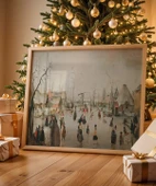 Çerçevesiz Poster Kışın Bütünleşen Adımları thumbnail 1