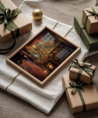 Çerçevesiz Poster Sıcak Yılbaşı Akşamı thumbnail 1