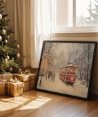 Çerçevesiz Poster Nostaljik Tramvay thumbnail 1