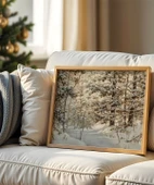 Çerçevesiz Poster Orman Yolu thumbnail 1