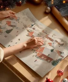 Çerçevesiz Poster Şehirde Kışın Ritmi thumbnail 2