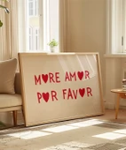 Çerçevesiz Poster More Amor Por Favor thumbnail 5