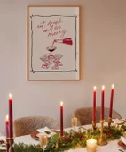 Çerçevesiz Poster Şık Yılbaşı Sofrası thumbnail 1