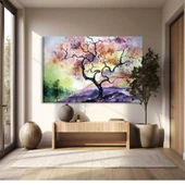 Efsanevi Ağaç Kanvas Tablo thumbnail 1