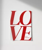 Çerçevesiz Poster Love Is All You Need thumbnail 8