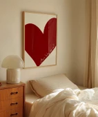 Çerçevesiz Poster Kalp Tasarımlı thumbnail 4