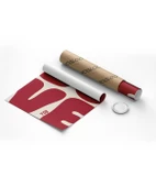 Çerçevesiz Poster LOVE You Büyük Harf Tipografik thumbnail 9