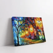 Gece Işıkları Kanvas Tablo thumbnail 2