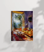 Çerçevesiz Poster Akdeniz İç Mekânları thumbnail 2