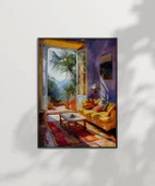 Çerçevesiz Poster Akdeniz İç Mekânları thumbnail 7