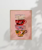 Çerçevesiz Poster Pastel Ev Hali thumbnail 7