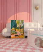 Çerçevesiz Poster Doğadaki Dostlar thumbnail 4