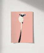 Çerçevesiz Poster Sessiz Hayvanlar thumbnail 1