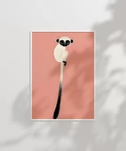 Çerçevesiz Poster Sessiz Hayvanlar thumbnail 2