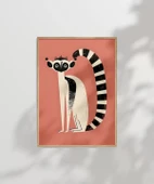 Çerçevesiz Poster Lemur Günlükleri thumbnail 6