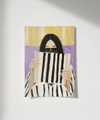 Çerçevesiz Poster Çizgili Düşünceler Serisi thumbnail 1