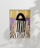 Çerçevesiz Poster Çizgili Düşünceler Serisi thumbnail 7