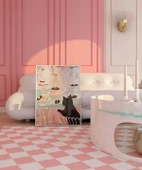 Çerçevesiz Poster Kedi Günlükleri thumbnail 3