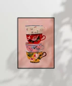 Çerçevesiz Poster Pastel Ev Hali thumbnail 6