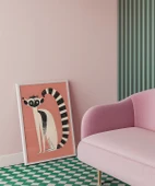 Çerçevesiz Poster Lemur Günlükleri thumbnail 5