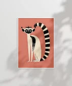 Çerçevesiz Poster Lemur Günlükleri thumbnail 2
