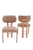 Rodi Ahşap Boyalı Yemek Sandalyesi 2 Li Set - 3