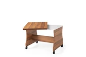 Bade Tekerlekli Açılır Orta Sehpa 60*95cm Demonte - 4
