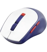 Hadron Hdx3408 Wireless Mouse 600/1600Dpi MAVİ-BEYAZ thumbnail 3