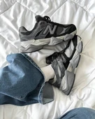 New Balance 9060 Black Castlerock Grey - 4