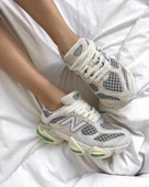 New Balance 9060 x Bricks & Wood Cream Green thumbnail 3