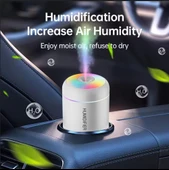 RGB BEYAZ 180 ML USB ULTRASONİK OFİS ODA VE ARABA HAVA NEMLENDİRİCİ BUHAR MAKİNESİ AROMA DİFİZÖRÜ - 2